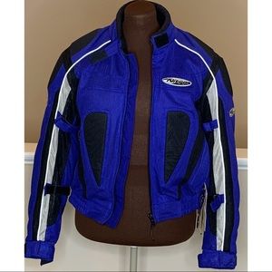NWT Blue Nitro Dura Guard Padded Racing Jacket XL